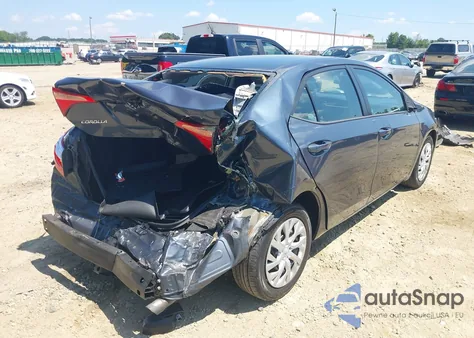 2017 Toyota Corolla L/Le/Xle/Se/50Th Anniversary Special Edition/Xse z USA, uszkodzony, nr VIN 2T1BURHE2HC868858